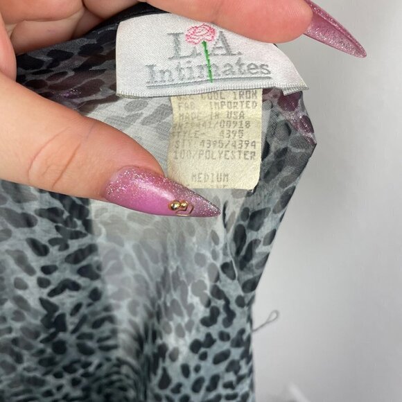 LA Intimates Cheetah Print Robe | VGT - Picture 5 of 6